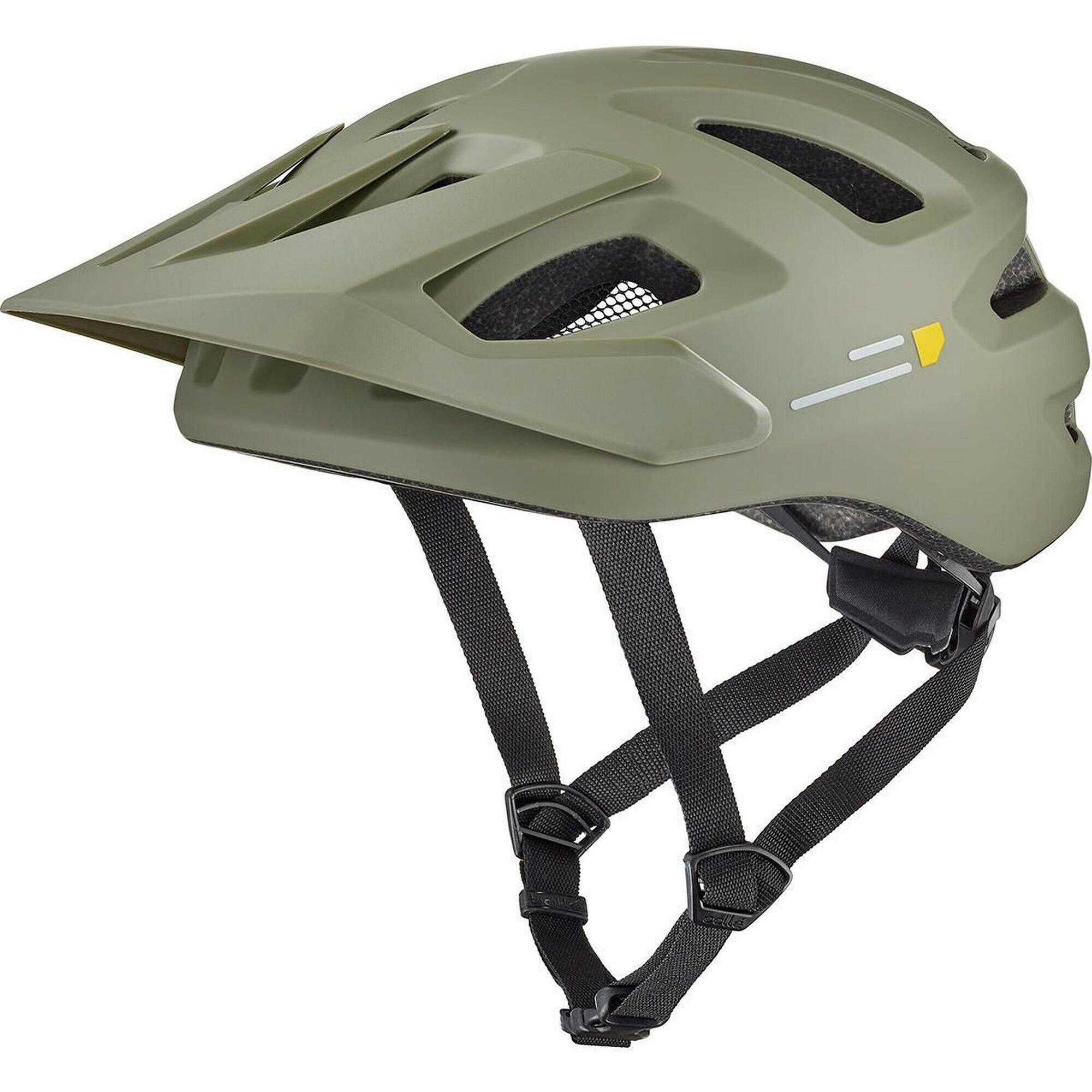 Bollé - Casque De Vélo Vtt « Adapt Pure », Kaki Mat - Casque - Beige|vert - 40 M - Decathlon