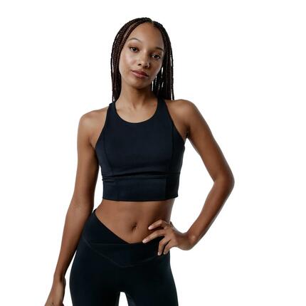 Brassière de sport Diardi pour femmes Black Limba