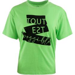 THE PEOPLE REP. Minerva t-shirt femme, Green Fluo, S