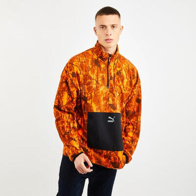 Felpa zip uomo Puma Double Vision. taglia S