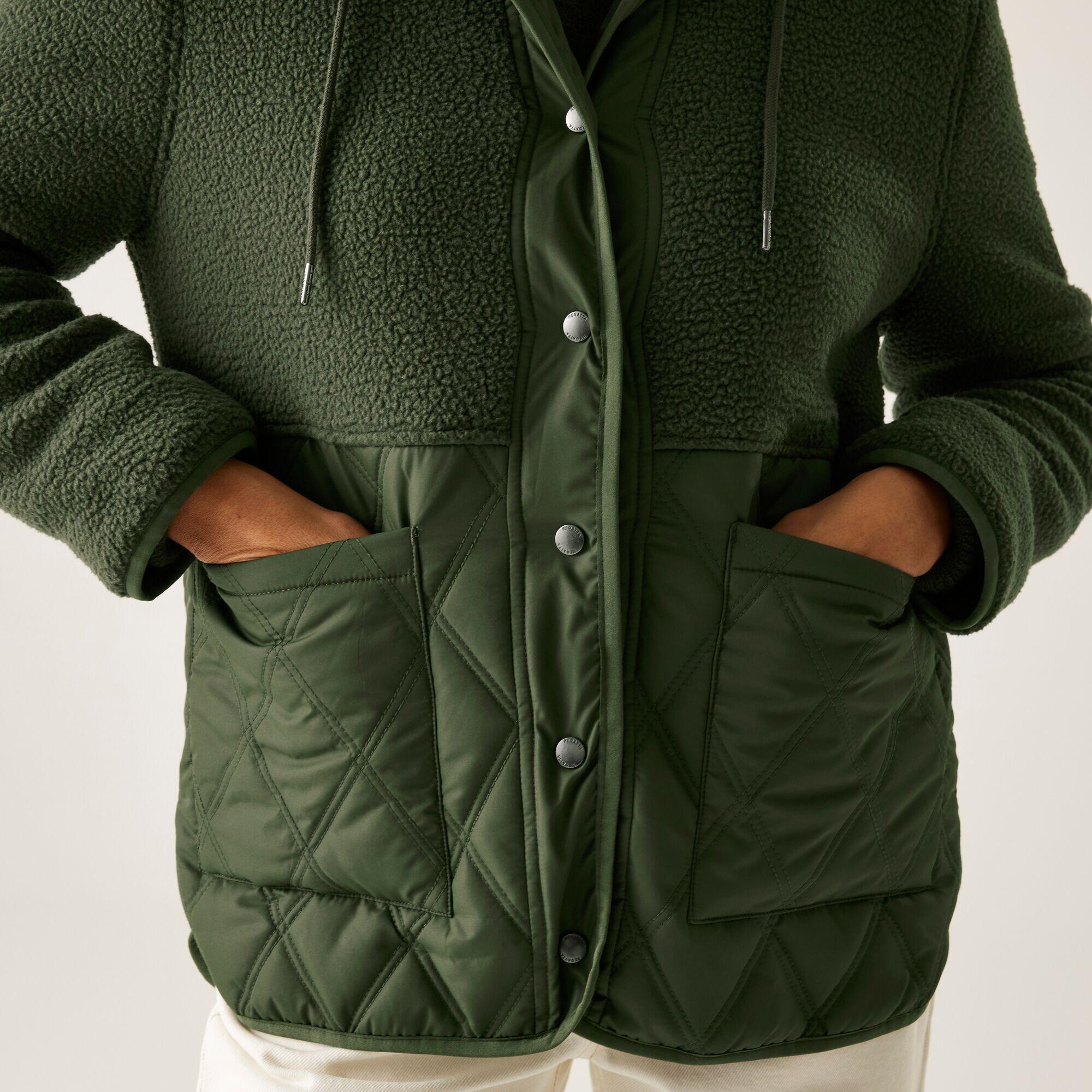 Veste Mikayla matelassée isolante à capuche déperlante pour femme 5/7