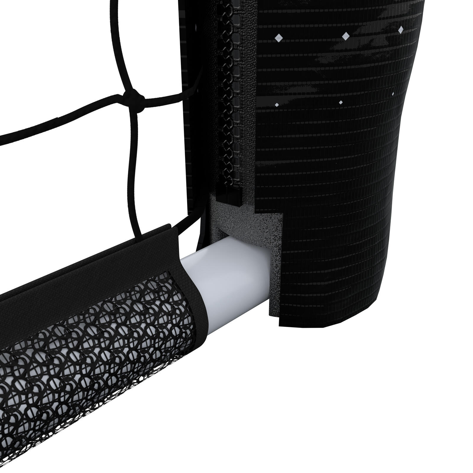 But de football HUDORA Pro Tect Advanced acier rembourré 6/7