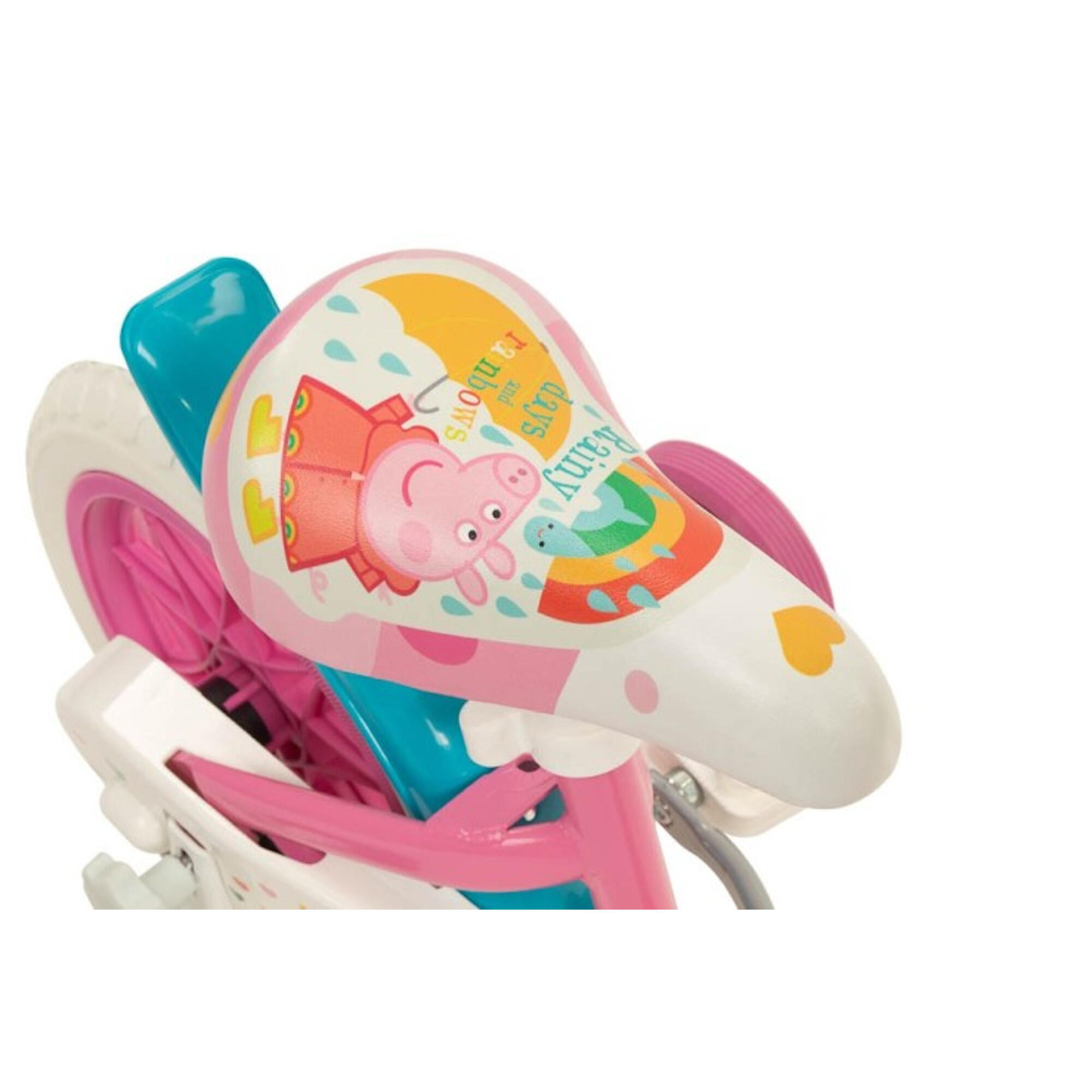 BICICLETA INFANTIL PEPPA PIG PINK GIRL DE 16” 4/4