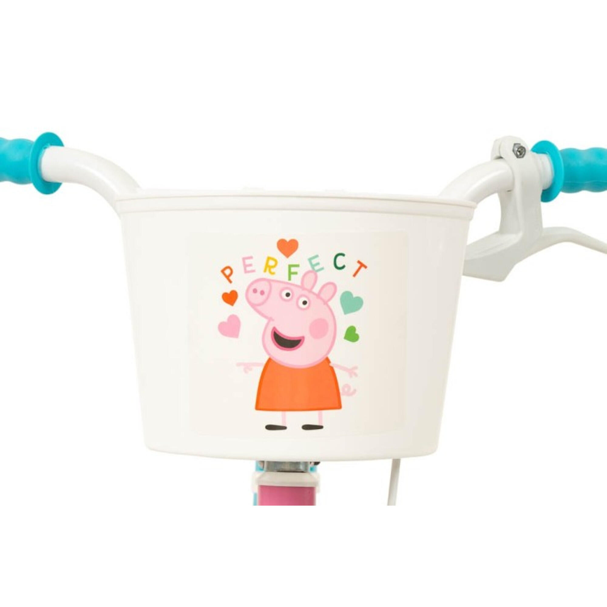 BICICLETA INFANTIL PEPPA PIG PINK GIRL DE 16” 2/4