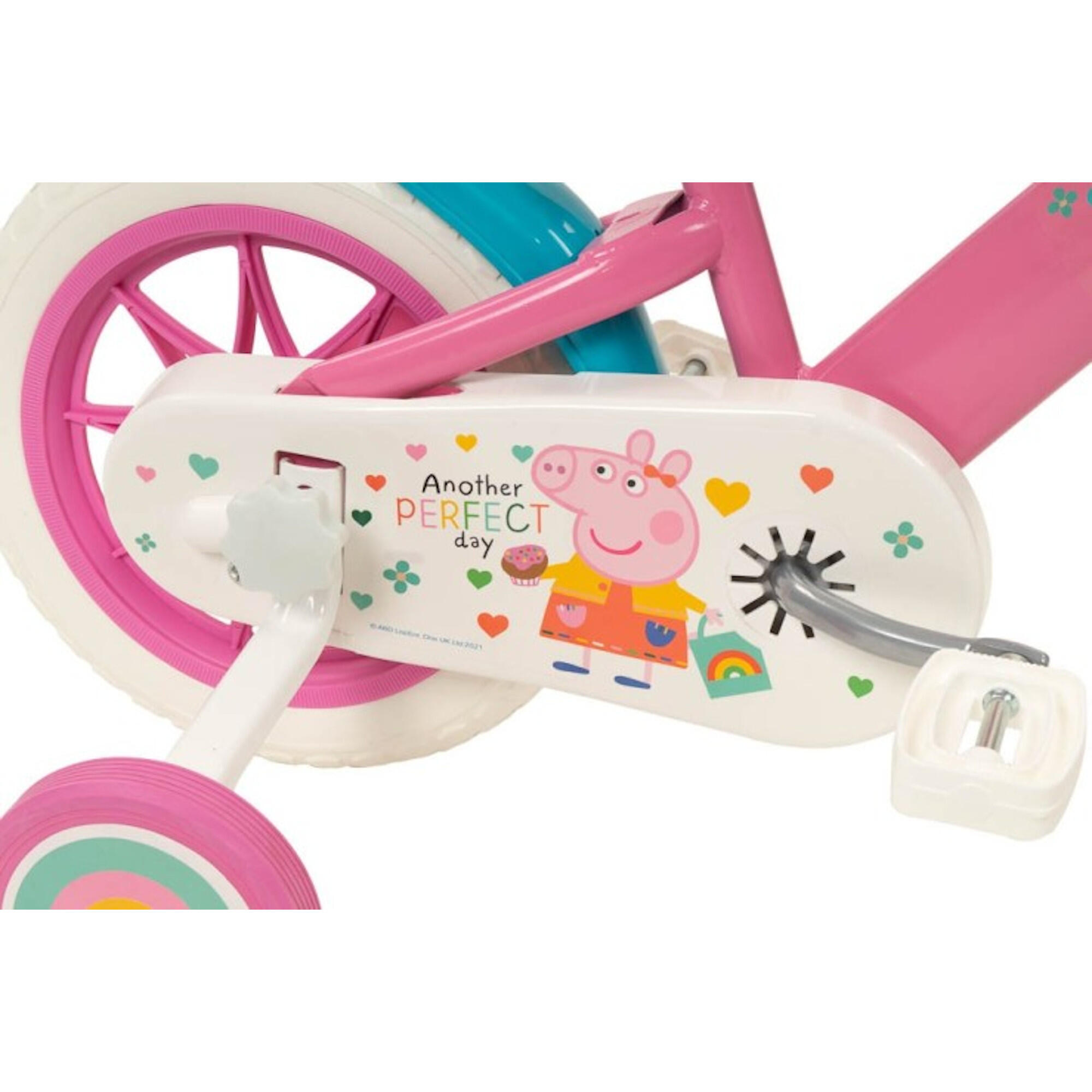 BICICLETA INFANTIL PEPPA PIG PINK GIRL DE 16” 3/4