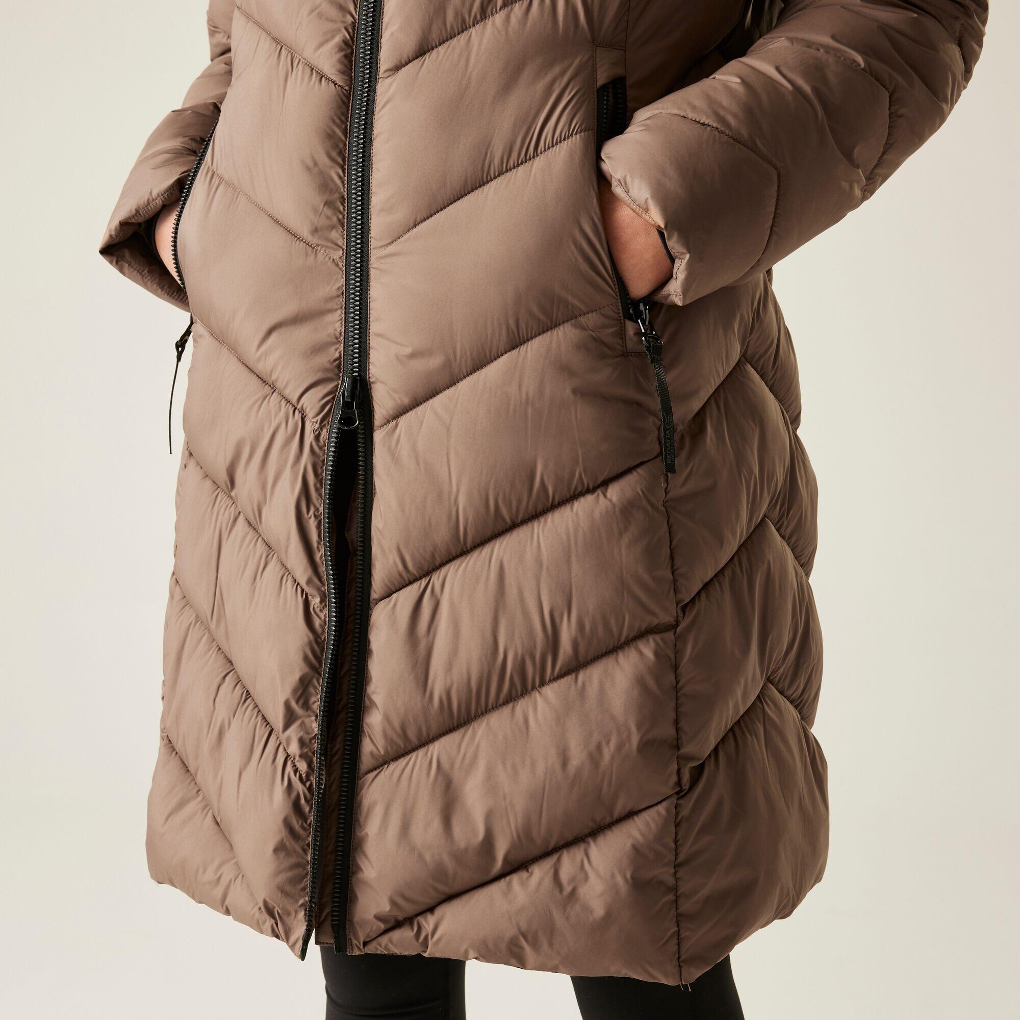 Veste Anita matelassée isolante à capuche déperlante pour femme 7/7