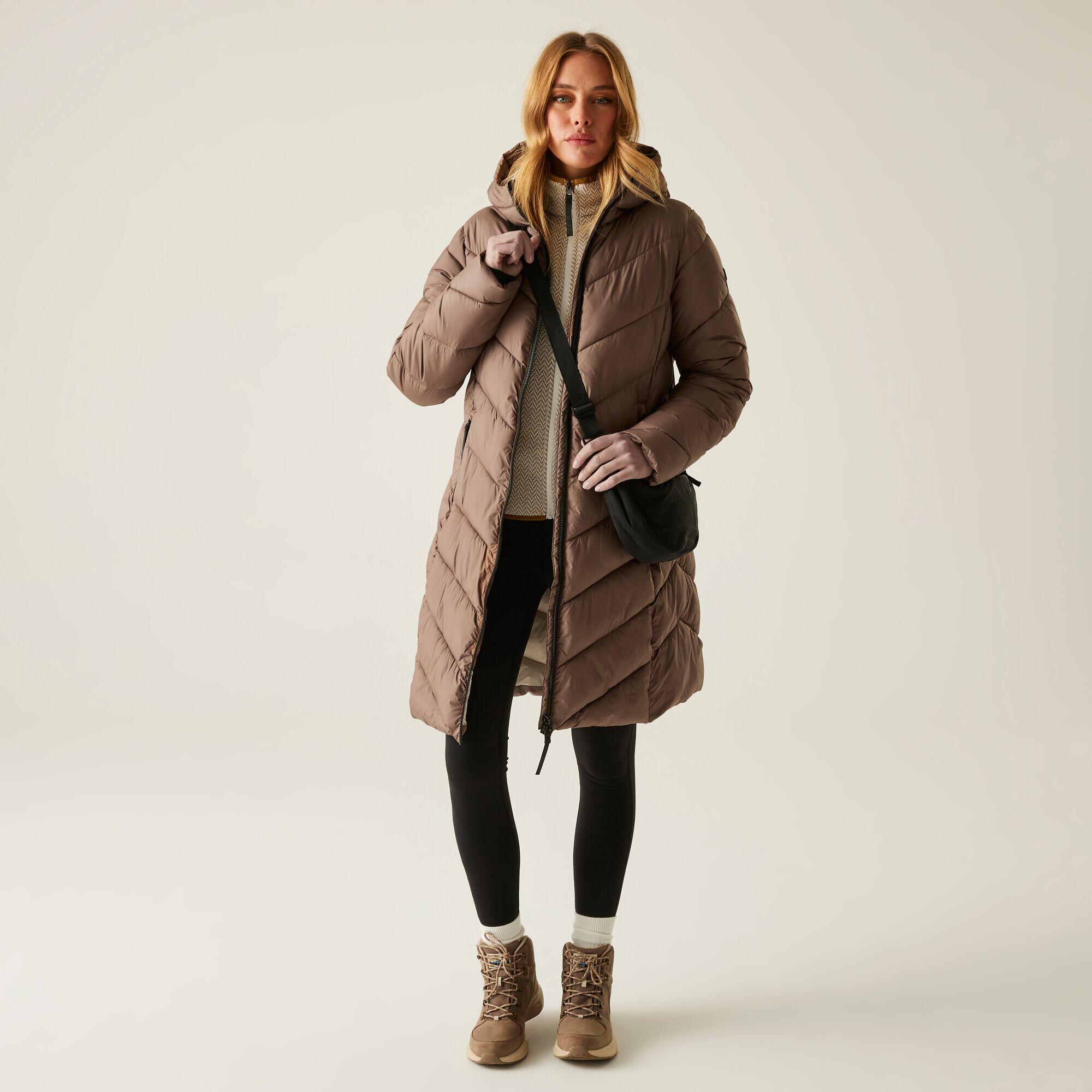 Veste Anita matelassée isolante à capuche déperlante pour femme 3/7