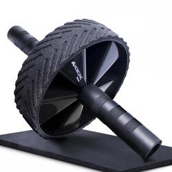 Roue abdominale avec tapis charge max 150 kg Abdominaux