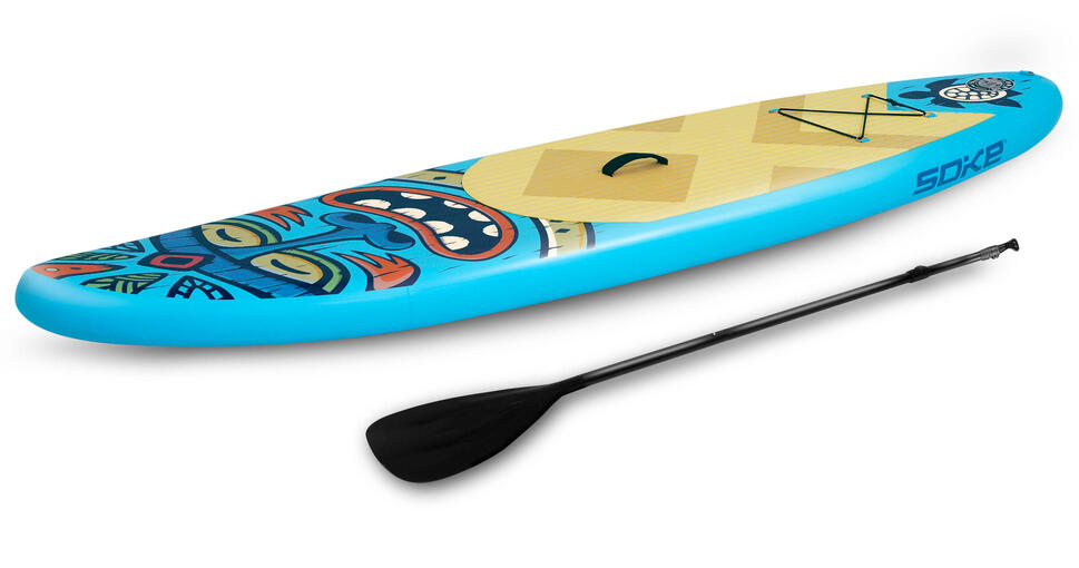 Deska SUP do pływania pompowana Paddle Aquasurf 275cm Soke