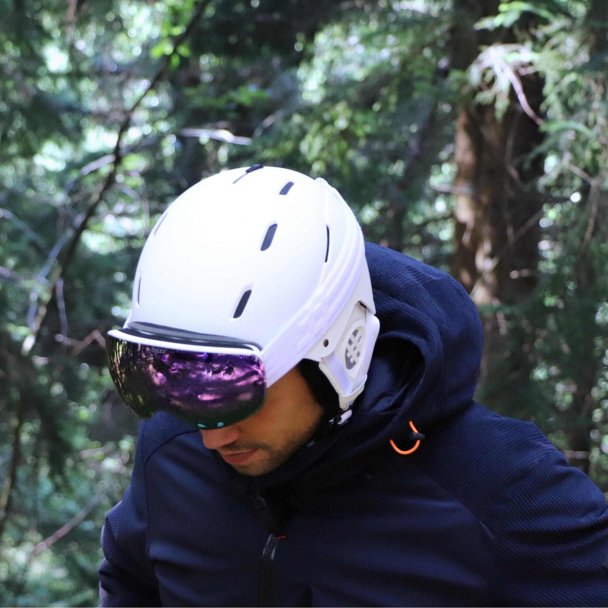 GOGGLE #VIZZION Magnet M white-purple Sans coloris 2/5