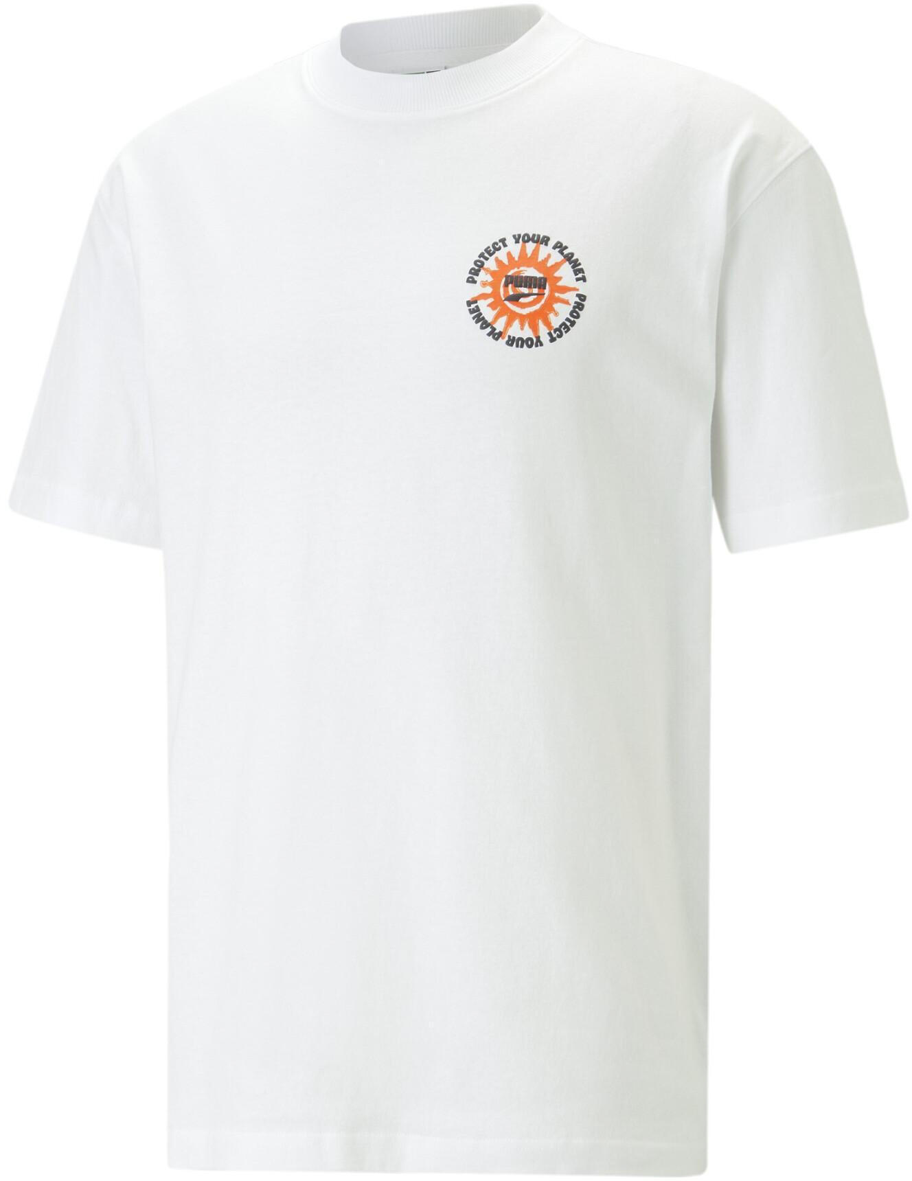 Camiseta gráfica Puma Downtown para homens - essencial 3/5