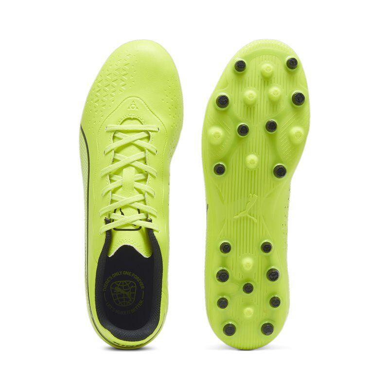Scarpe da calcio uomo mg - multiterreno puma giallo fluo 3/5