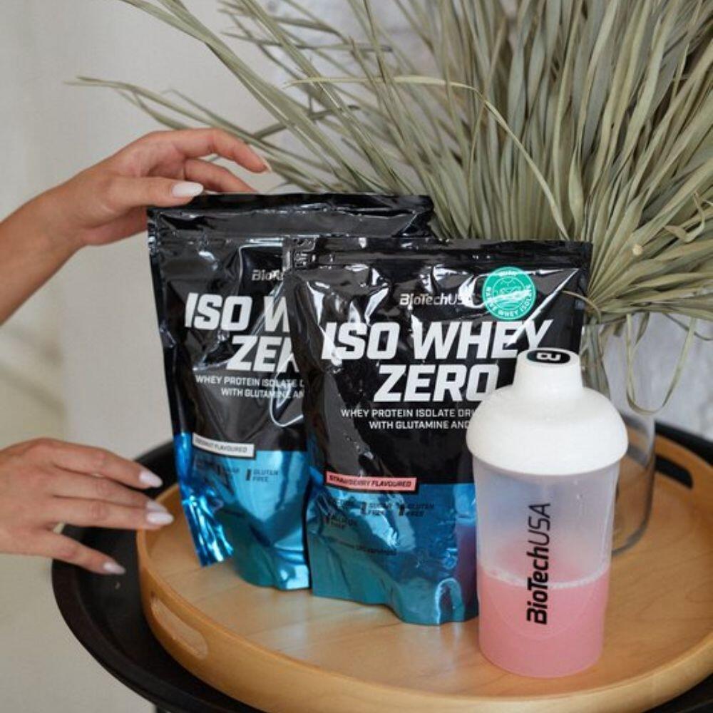 ISO Whey Zero - 500g Fresa Biotech USA 3/4