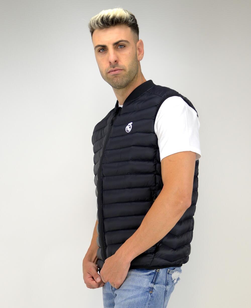 Chaleco Real Madrid Black 3/4
