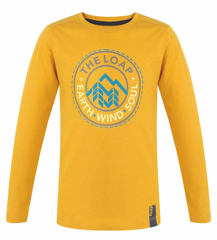 T-shirt dla dzieci Loap Bilong 116 z miękkiej bawełny