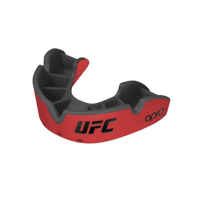 Opro Ochraniacz Na Zęby Dla Dzieci UFC Silver Czerwony