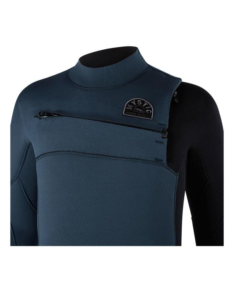 MYSTIC Marshall Wetsuit Donker Blauw 5/3mm Frontzip 7/7