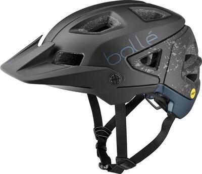 Mtb-fietshelm “trackdown mips”. mineraal zwart mat