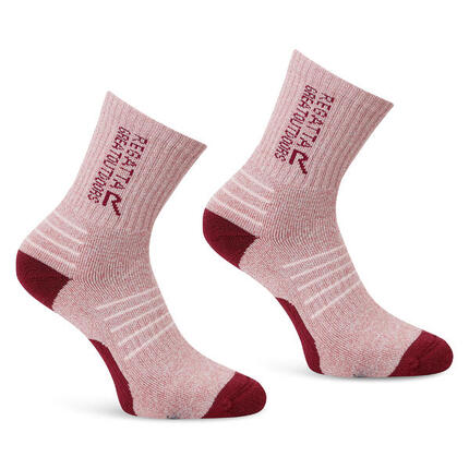Chaussette Randonnée en Bambou Regatta "Womens Bamboo Sock 2 Pack" Gris 36 - 38