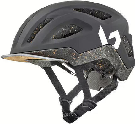 Casque de vélo urbain « REACT », noir mat