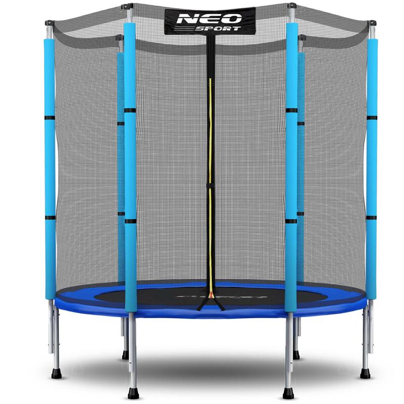 Trampolina ogrodowa Neo-Sport NS-04Z200F  dla dzieci 140 cm 4,5ft