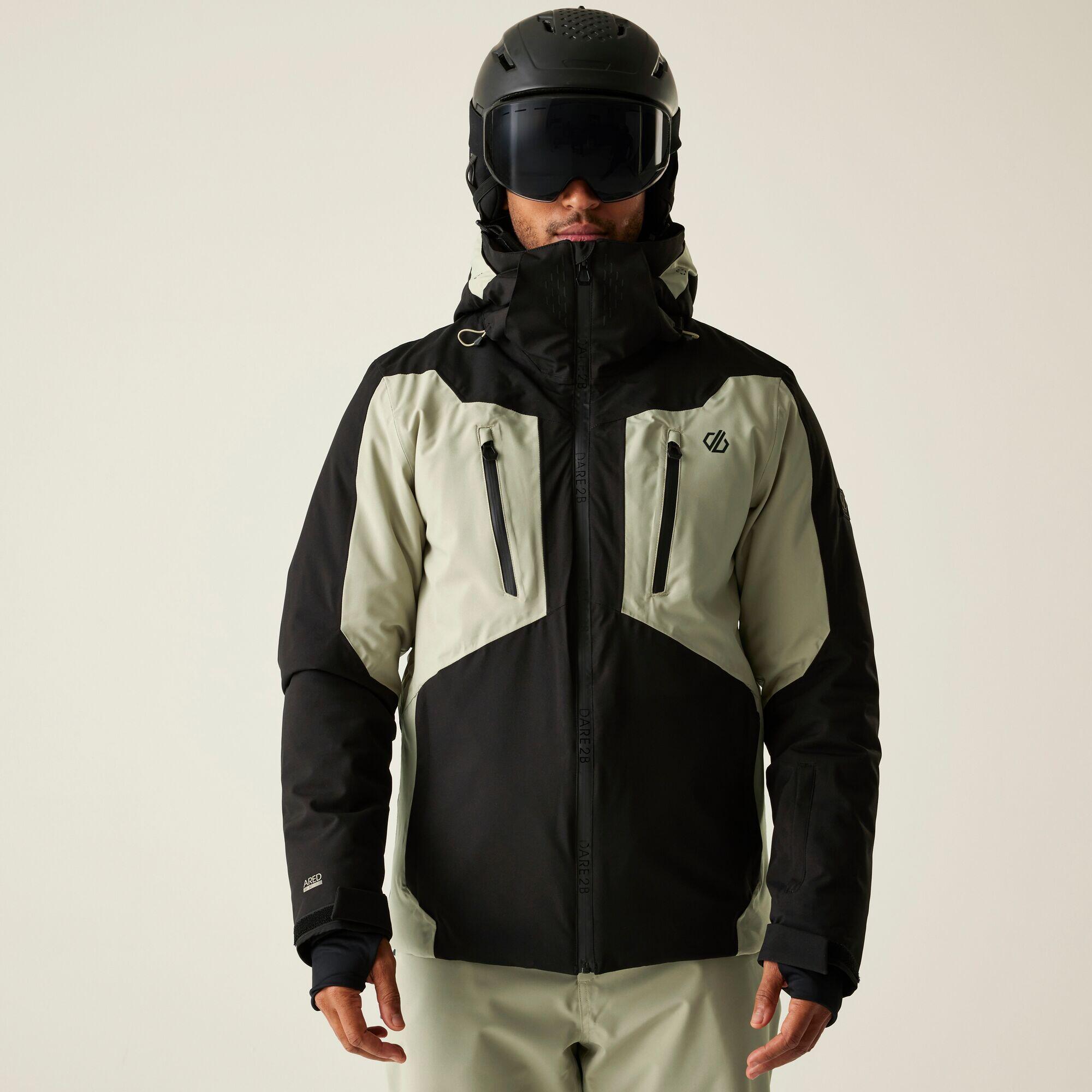 Dare 2b - Veste De Ski Isolée Imperméable Et Respirante Pour Hommes Assimilate - Doudoune Synthétique - Beige - Decathlon