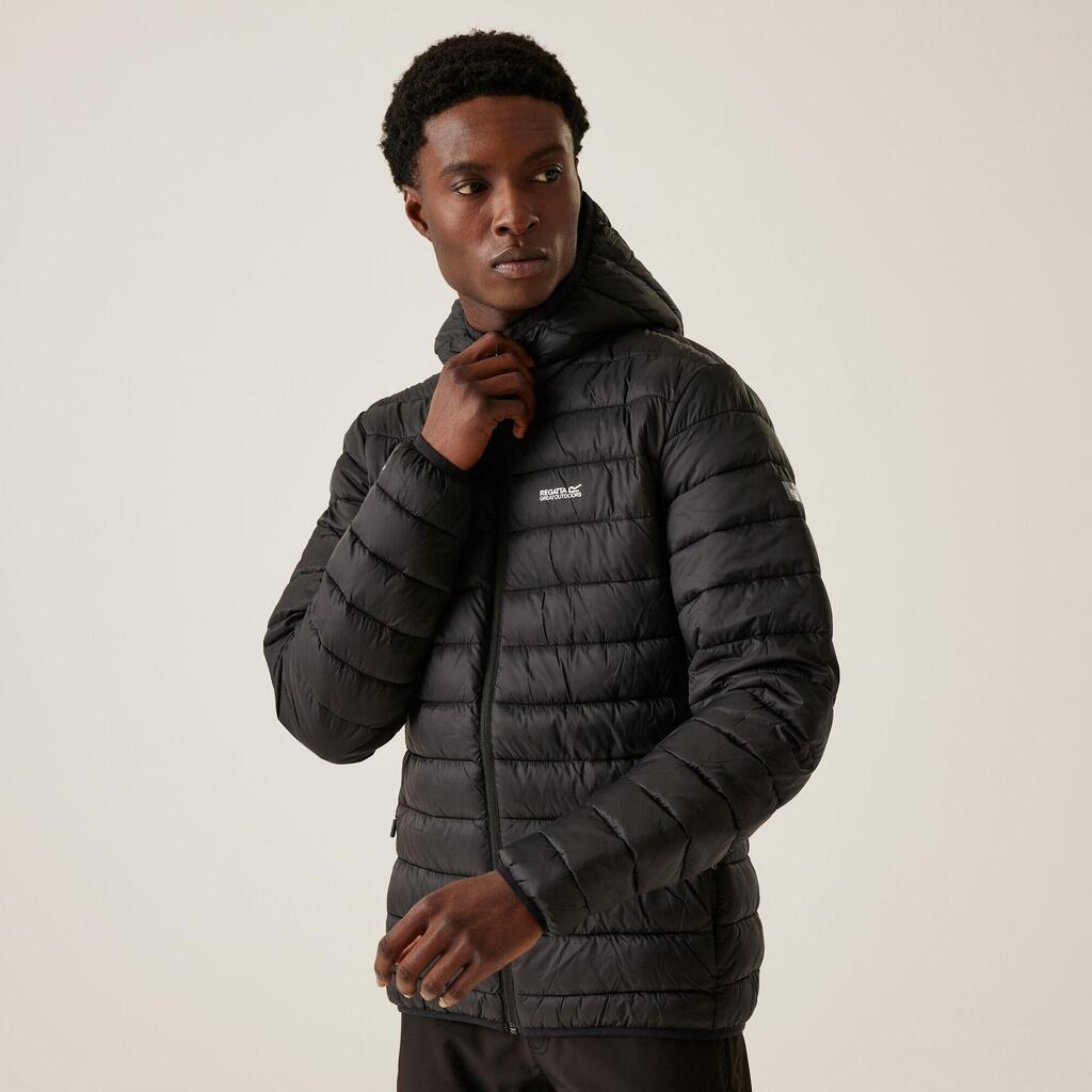 Marizion Mens Water Repellent Hooded Baffled Jacket