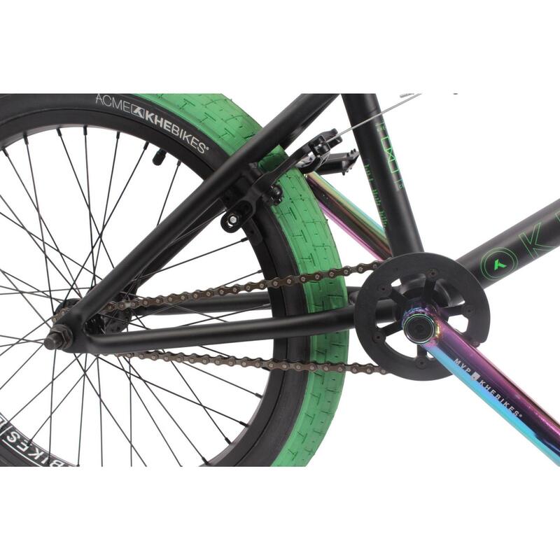Rower BMX dla dorosłych CENTRIX czarny 20 cali 10,6kg