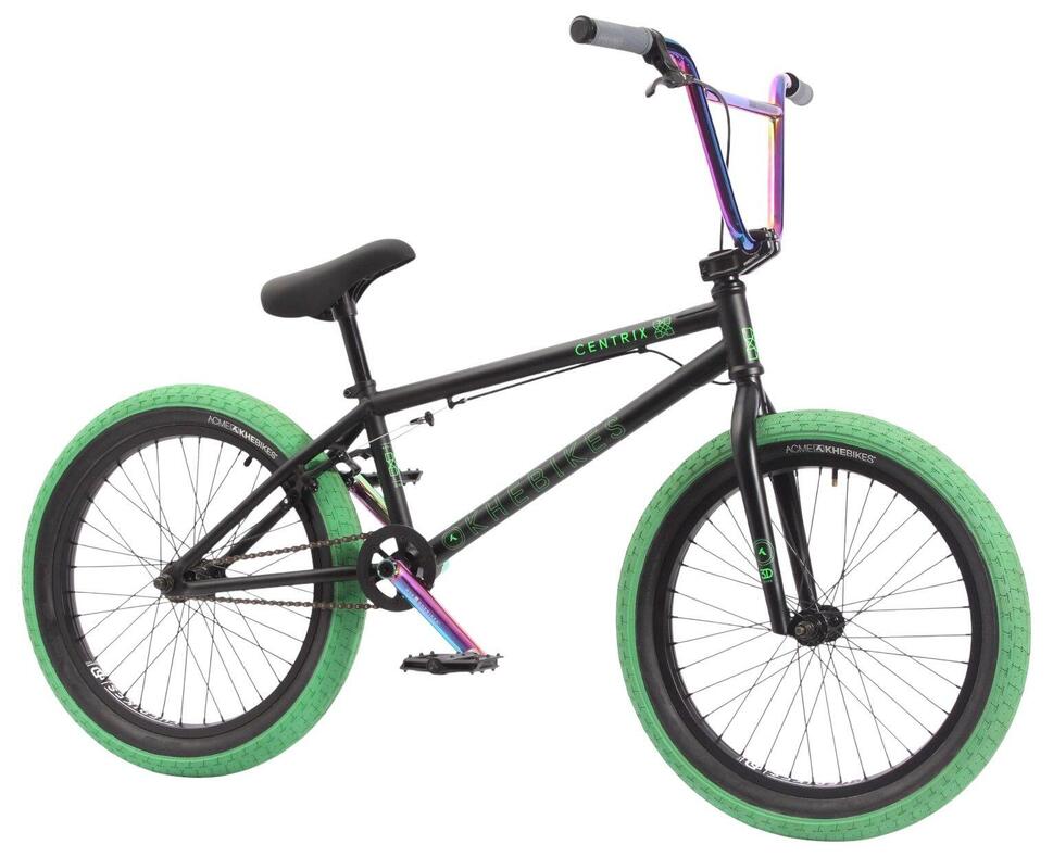Rower BMX dla dorosłych CENTRIX czarny 20 cali 10,6kg