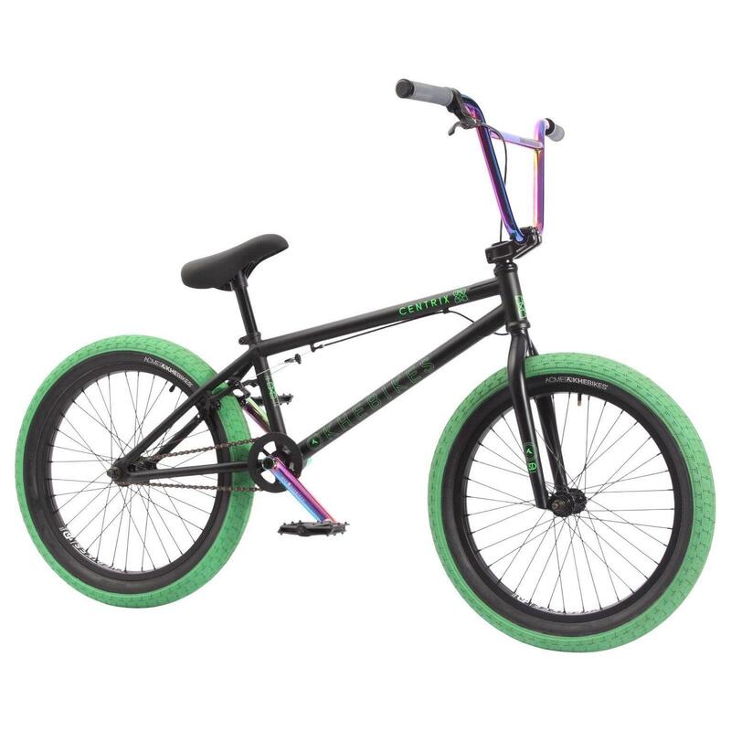 Rower BMX dla dorosłych CENTRIX czarny 20 cali 10,6kg