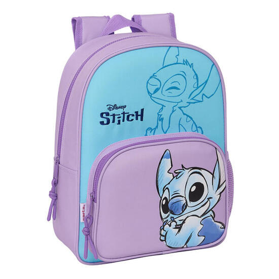 Mochila Escolar Stitch Sweet Azul