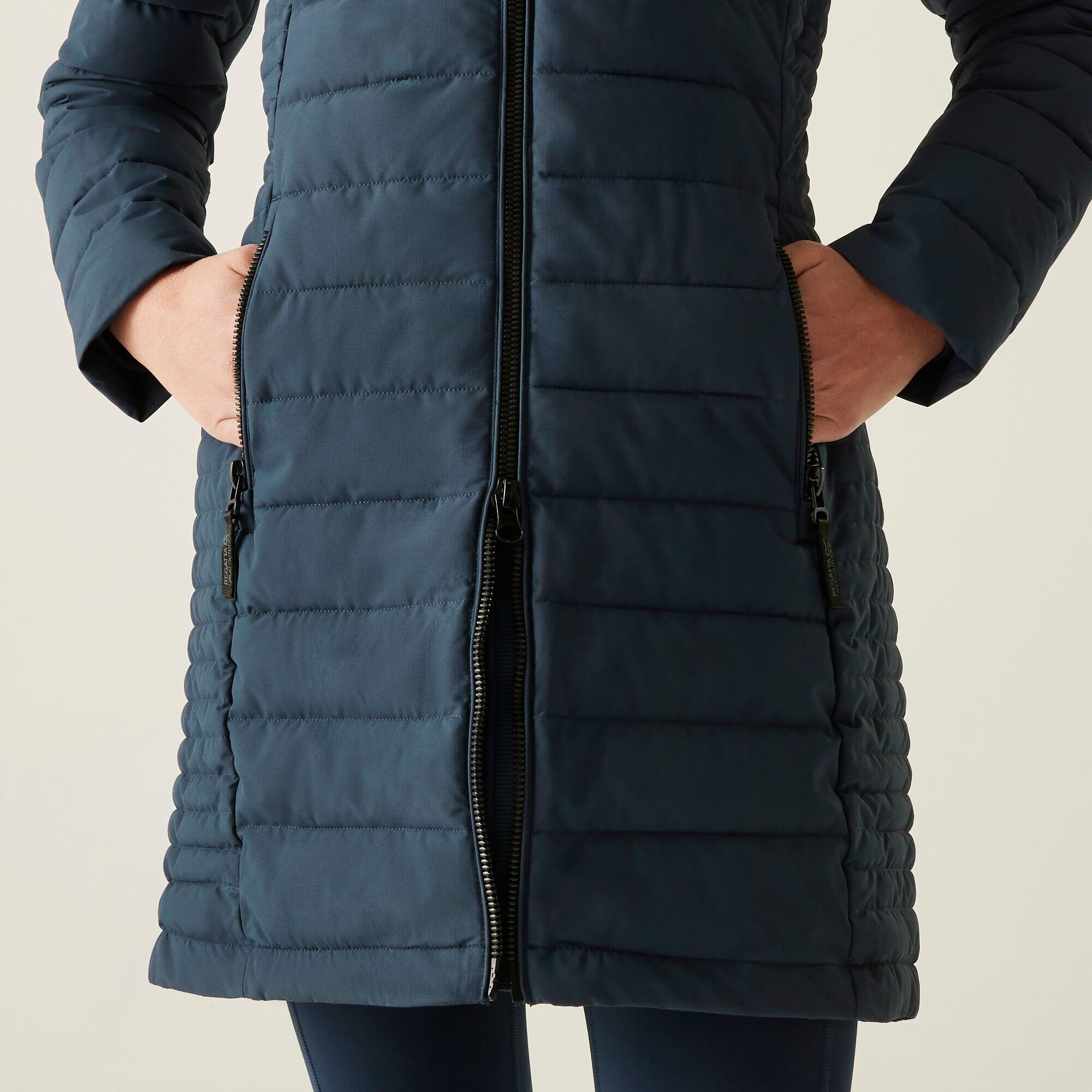 Veste Andria matelassée isolante à capuche déperlante pour femme 7/7