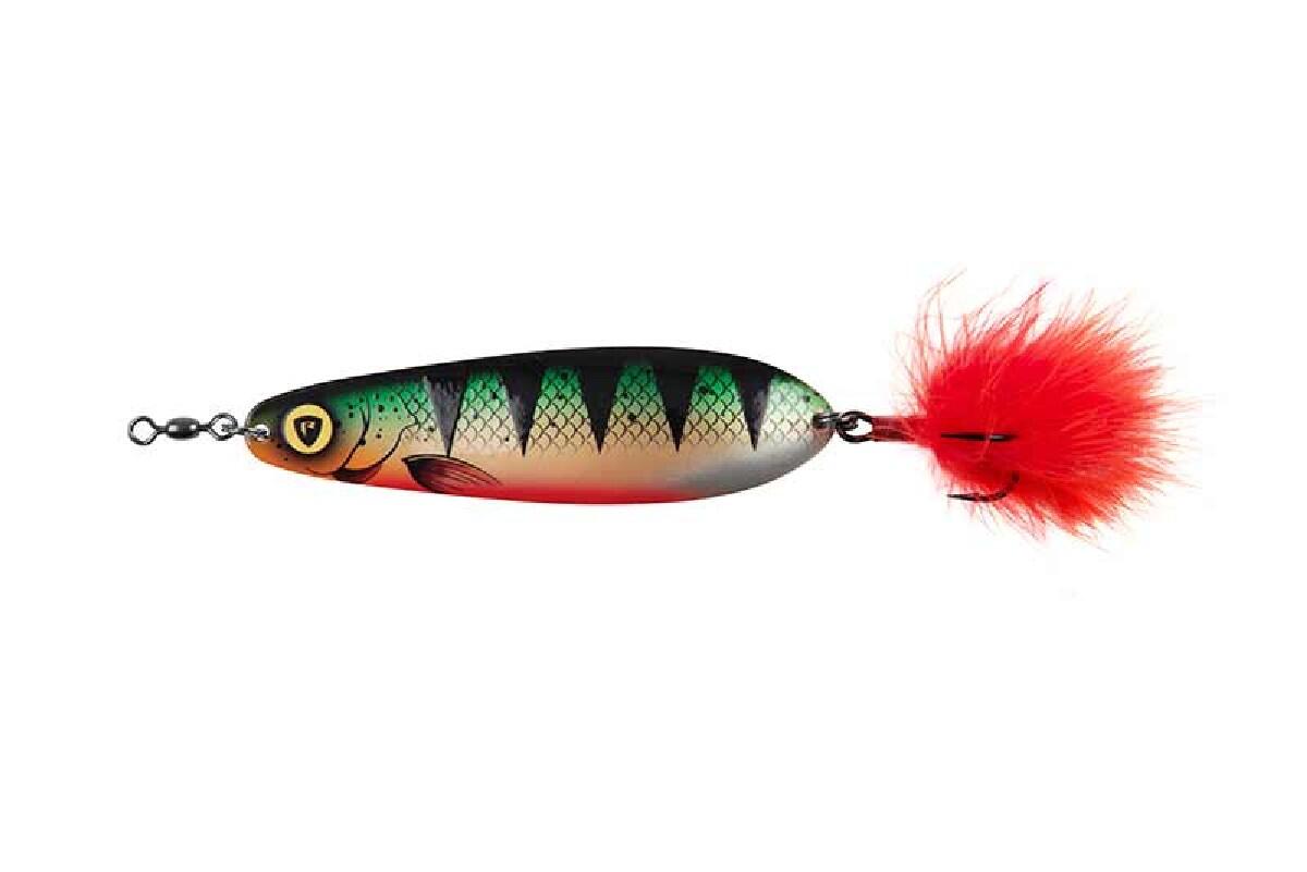 Fox Rage Spoon 14cm 61gr UV Perch - Roofvis Spinnerbaits & Lepels 1/2