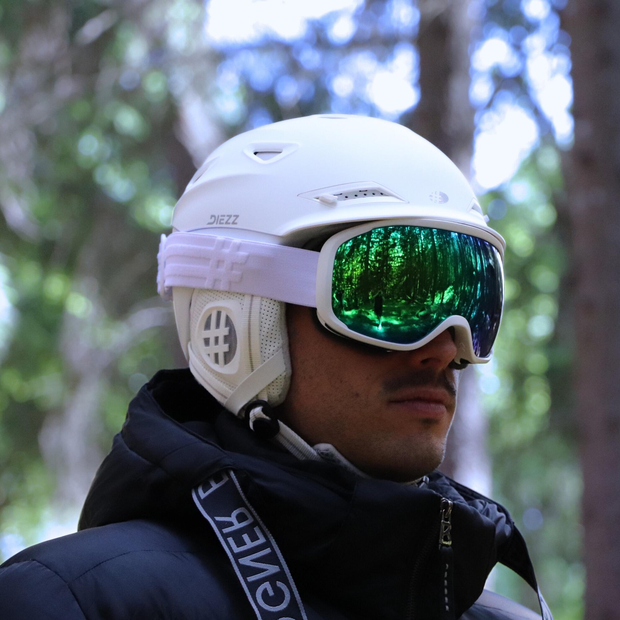 LESSY S3 ski mask White Green 5/5