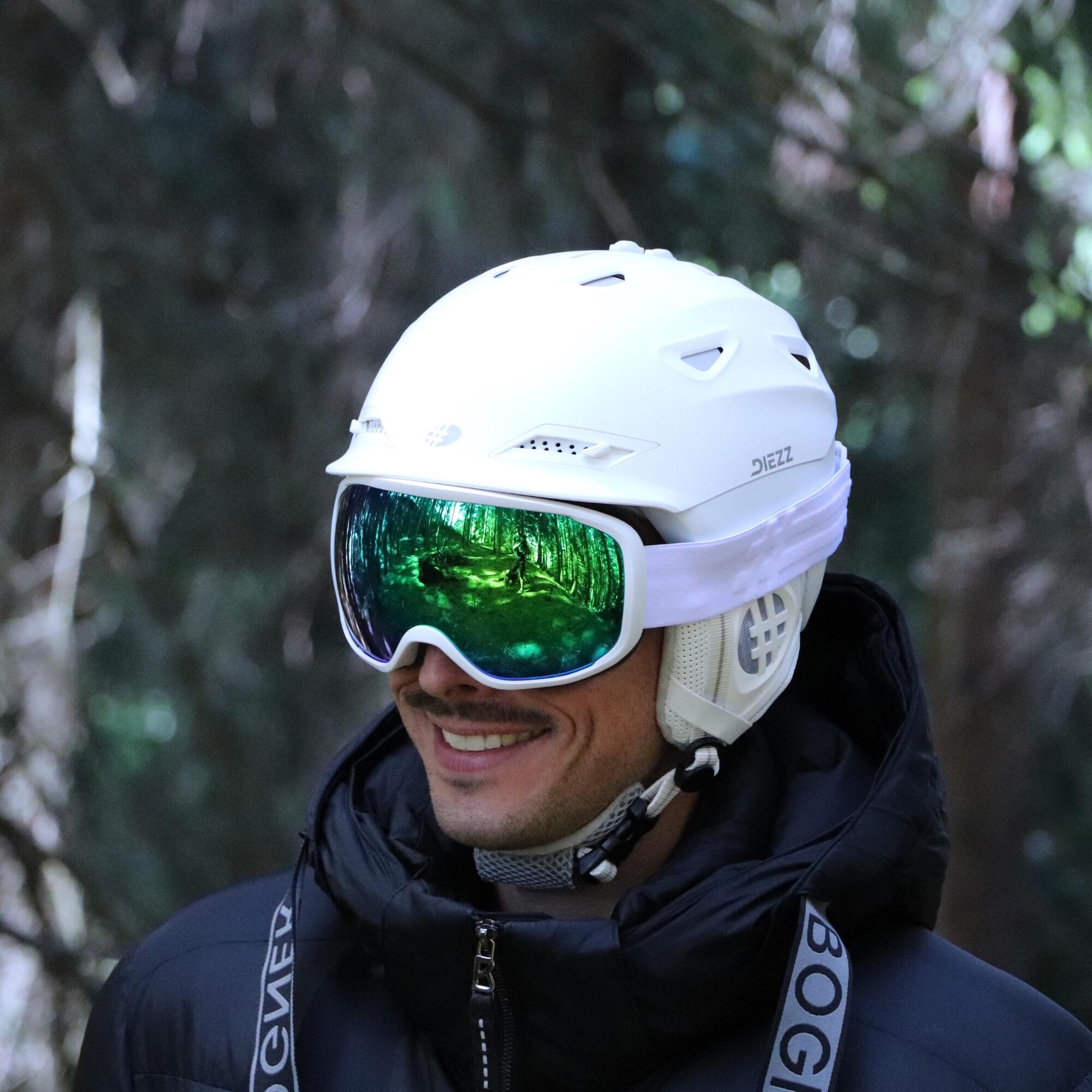 LESSY S3 ski mask White Green 3/5