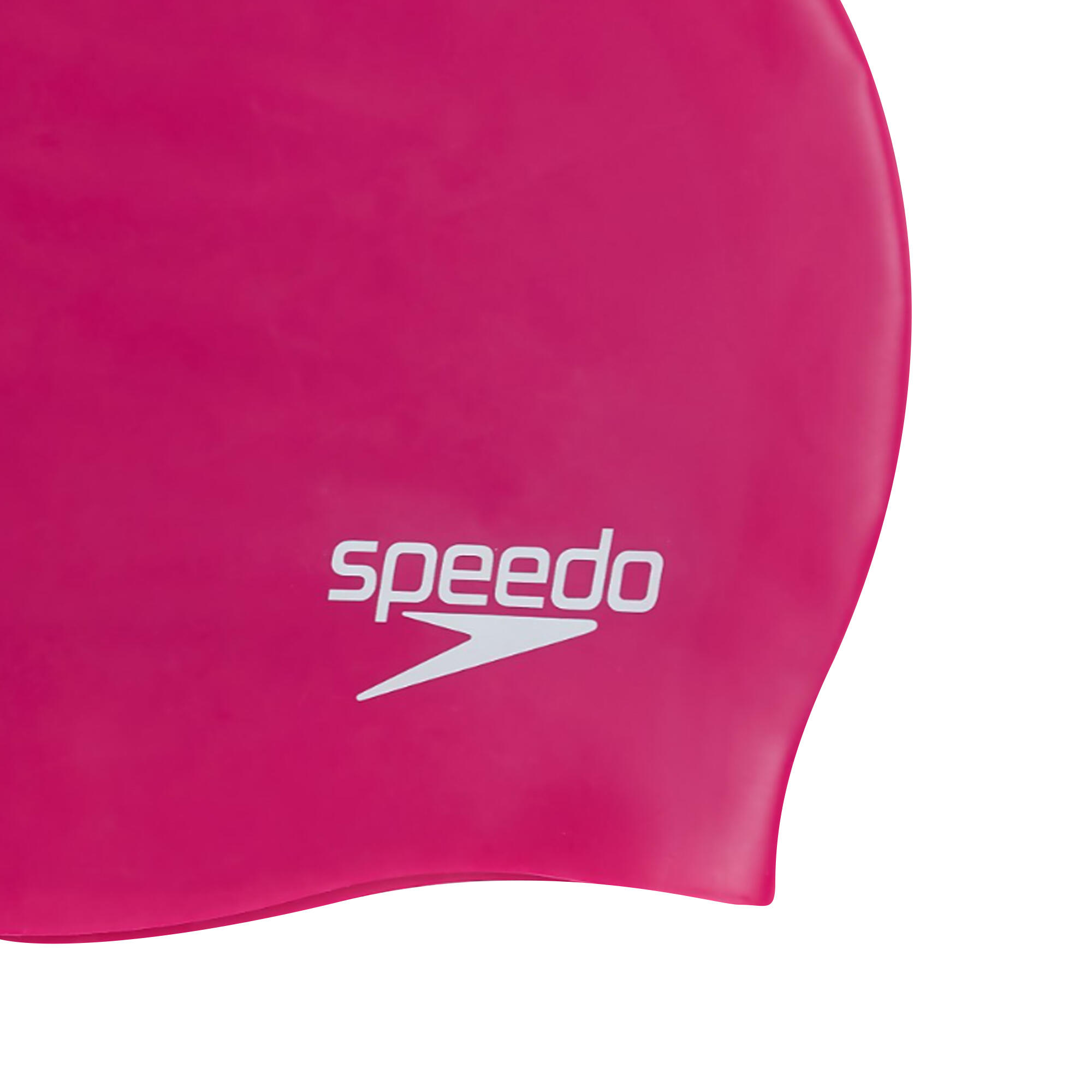 Unisex Adult 2024 Silicone Swimming Cap (Electric Pink) 4/4