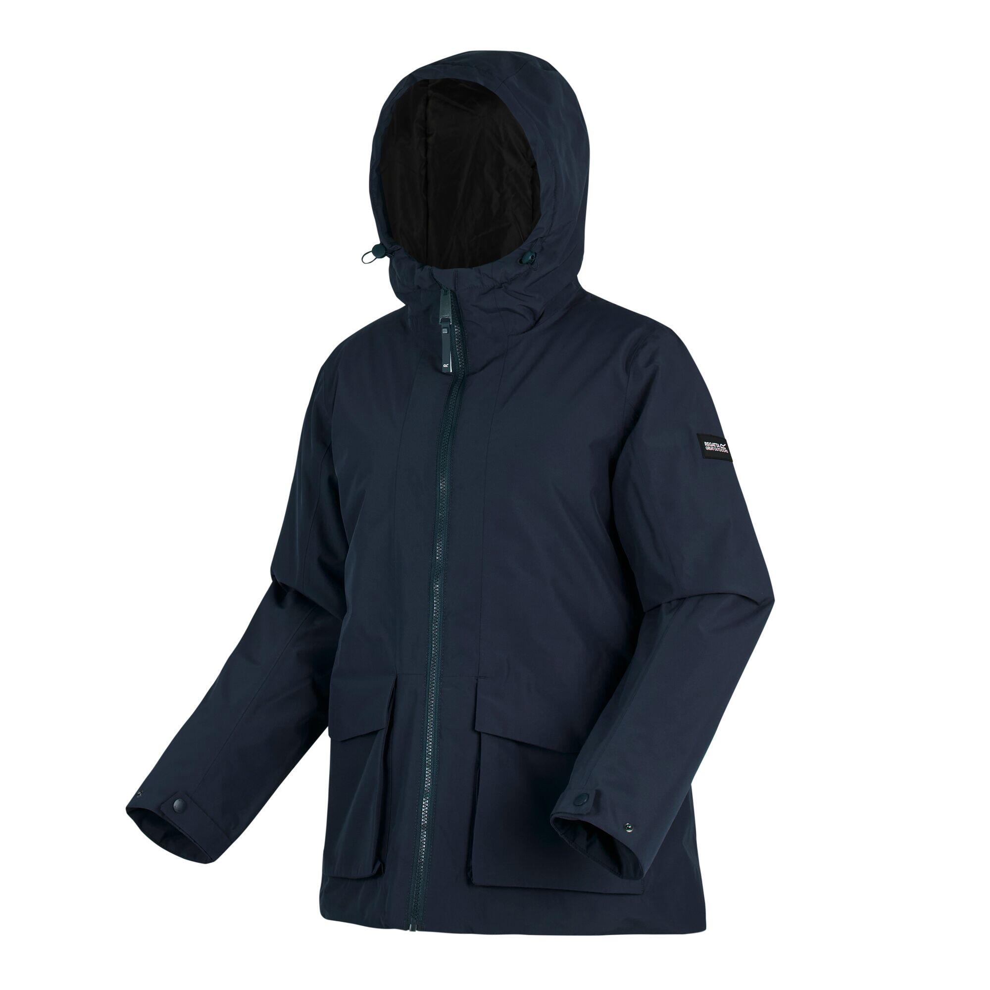 Veste Melane à capuche, imperméable, respirante et isolée pour femme 3/7