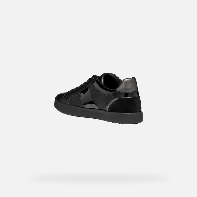 Baskets Femme Baskets Geox D BLOMIEE Noir Noir Geox