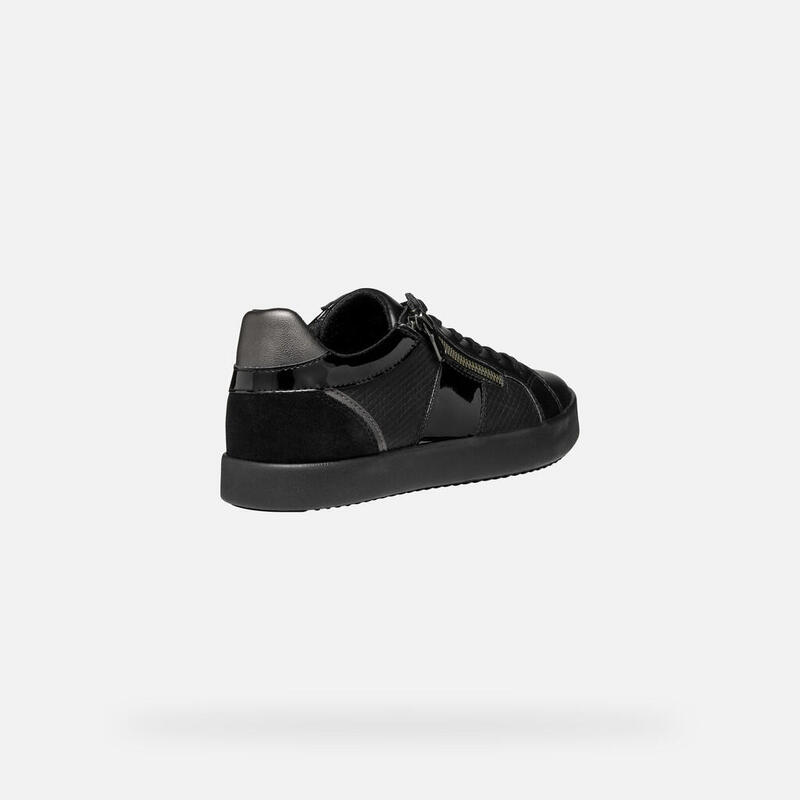 Baskets Femme Baskets Geox D BLOMIEE Noir Noir Geox