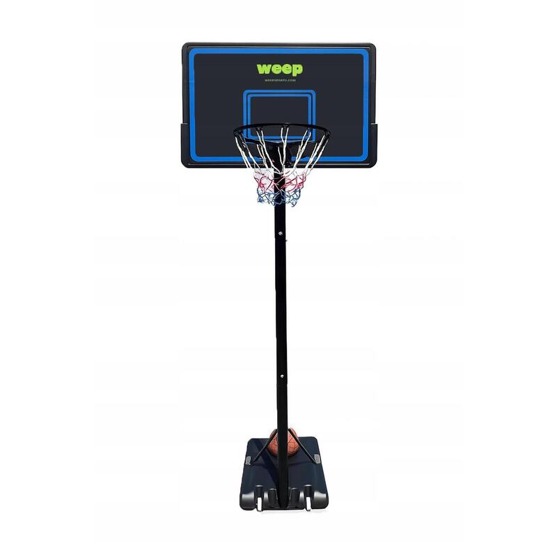 Zestaw do koszykówki Kosz WEEP M016 regulowany 230-305cm Stabilny kółka