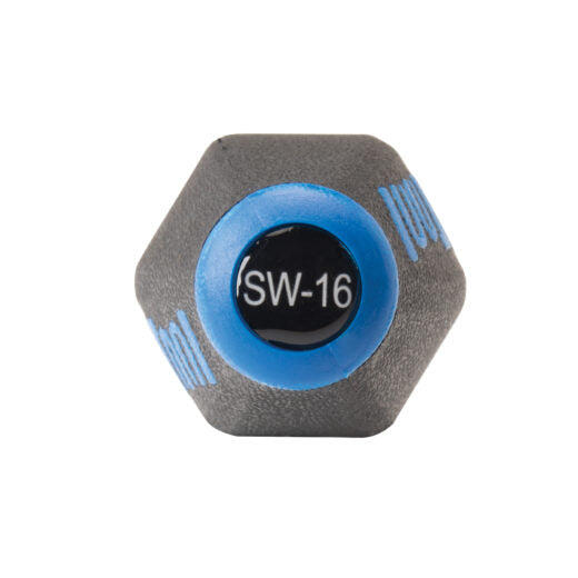 Clé SW-19 interne 6 mm d'acier noir / bleu 2/5