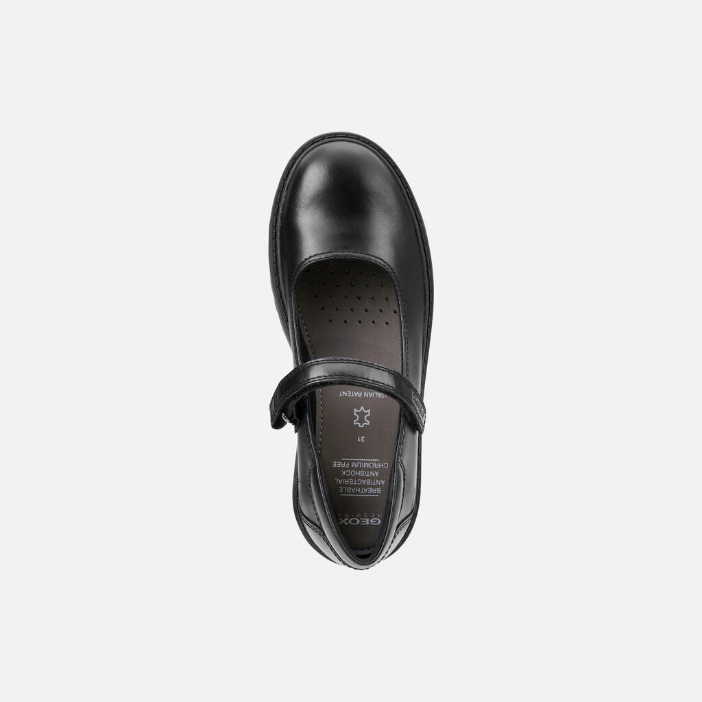 Chaussures Pour Uniforme Fille J CASEY GIRL Noir 7/7