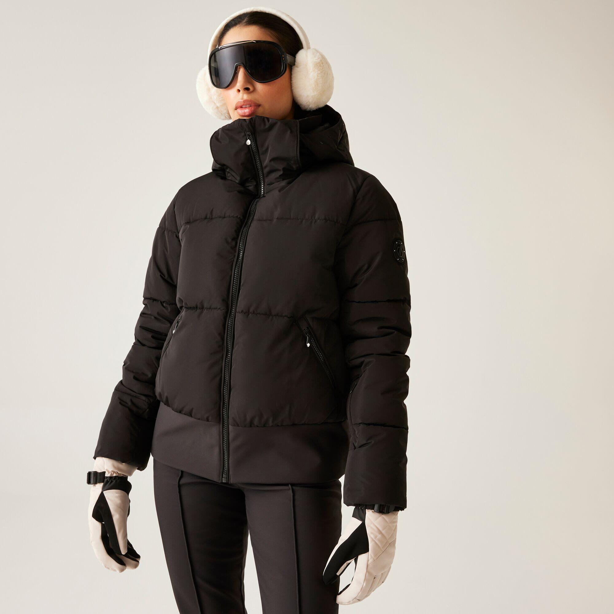 Dare 2b - Veste De Ski Glitz Matelassée Imperméable Et Isolée Pour Femme - Doudoune Synthétique - Noir - Decathlon