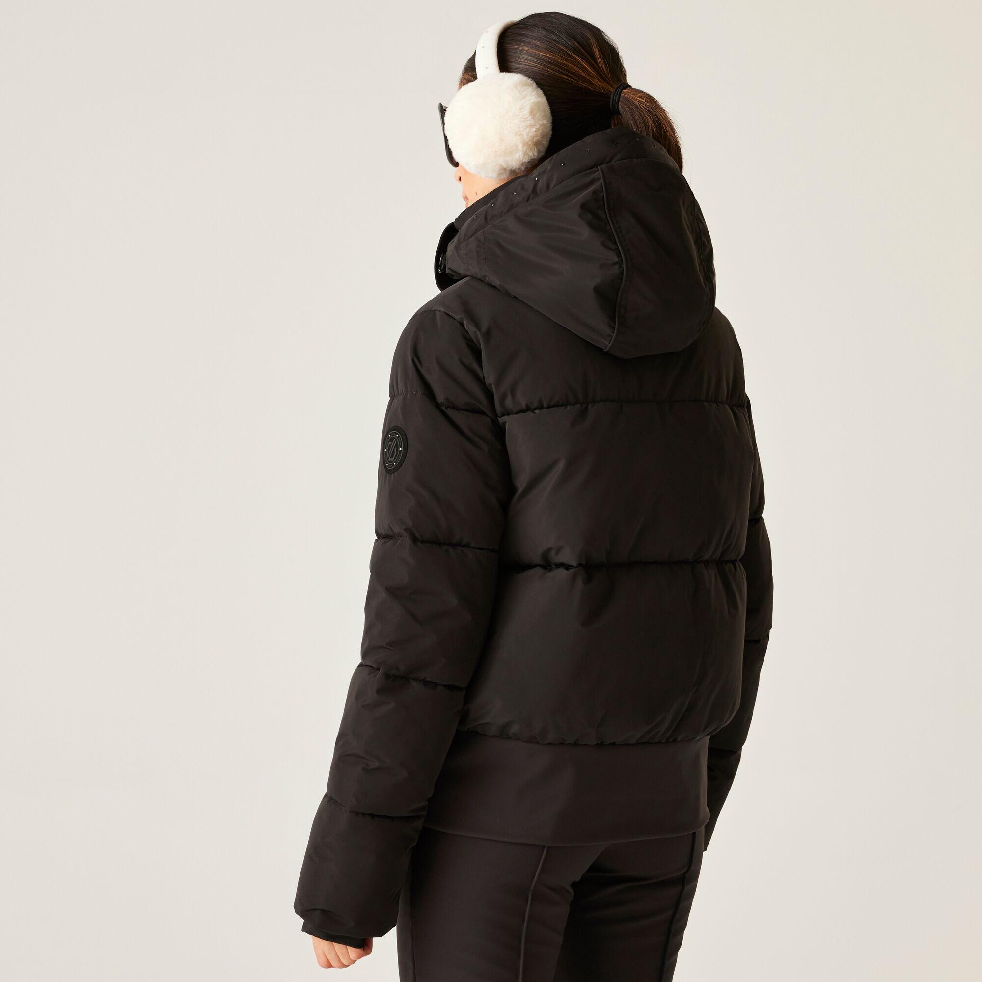 Chaqueta de esquí acolchada, aislante y impermeable Glitz para mujer 2/7