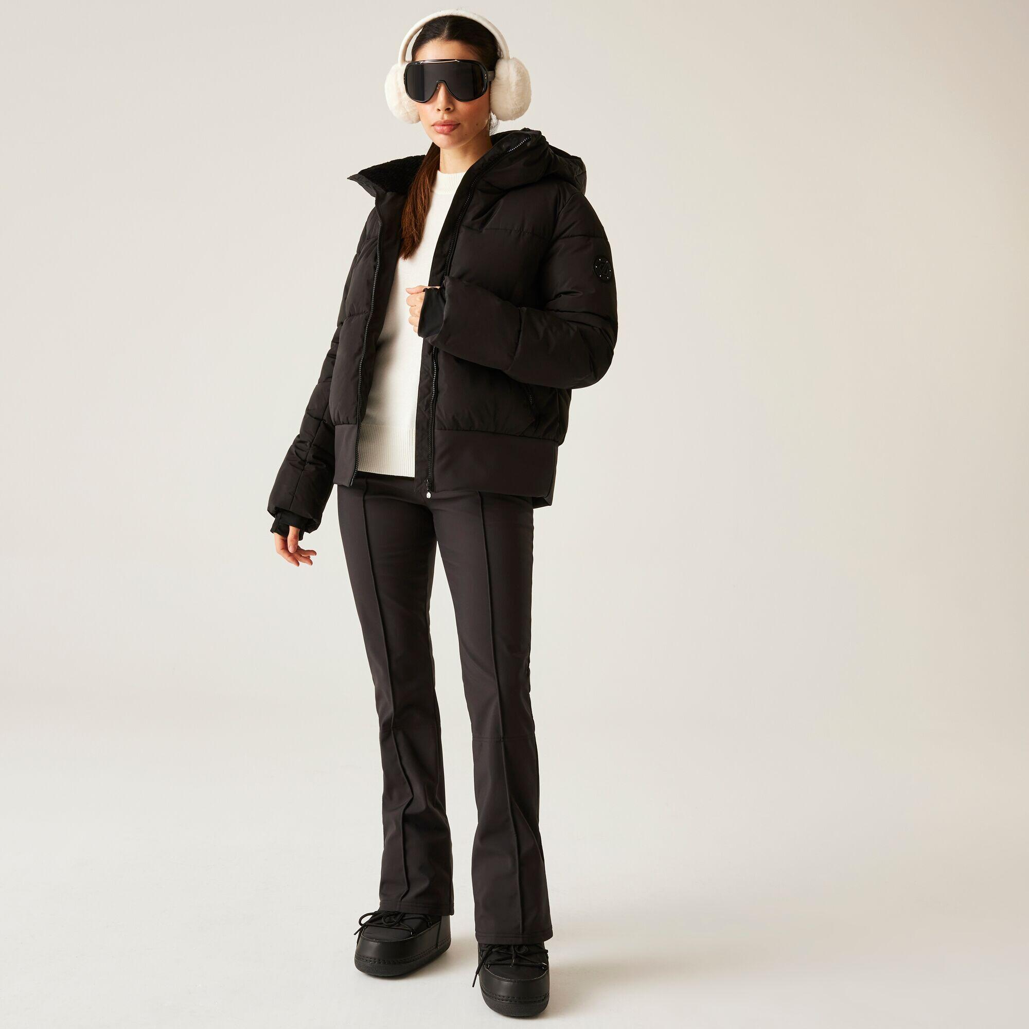 Chaqueta de esquí acolchada, aislante y impermeable Glitz para mujer 3/7