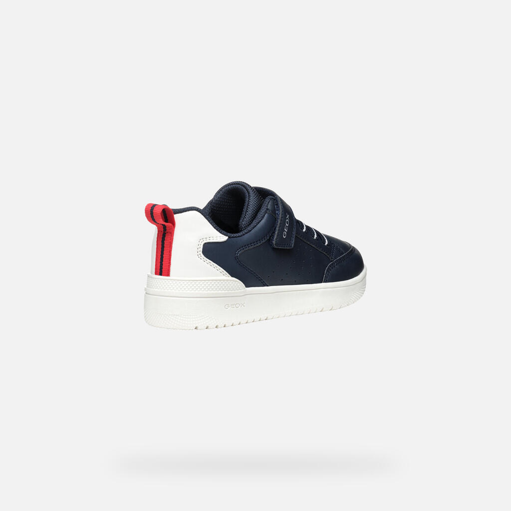 Baskets Garçon WASHIBA BOY Bleu Marine/Blanc 6/7