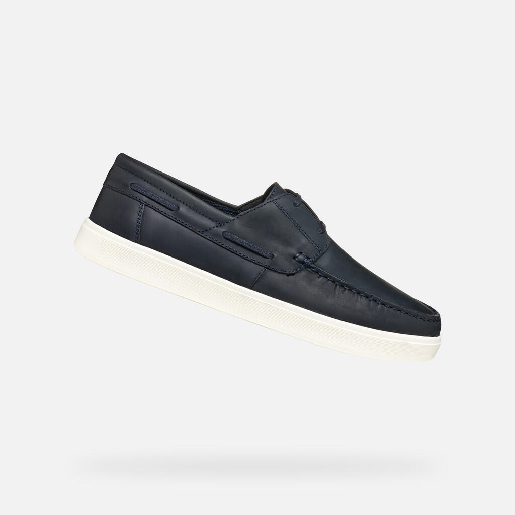 Geox - Mocassins Homme Avola Man Bleu Marine - Chaussures De Sport - Bleu - 44 L - Decathlon