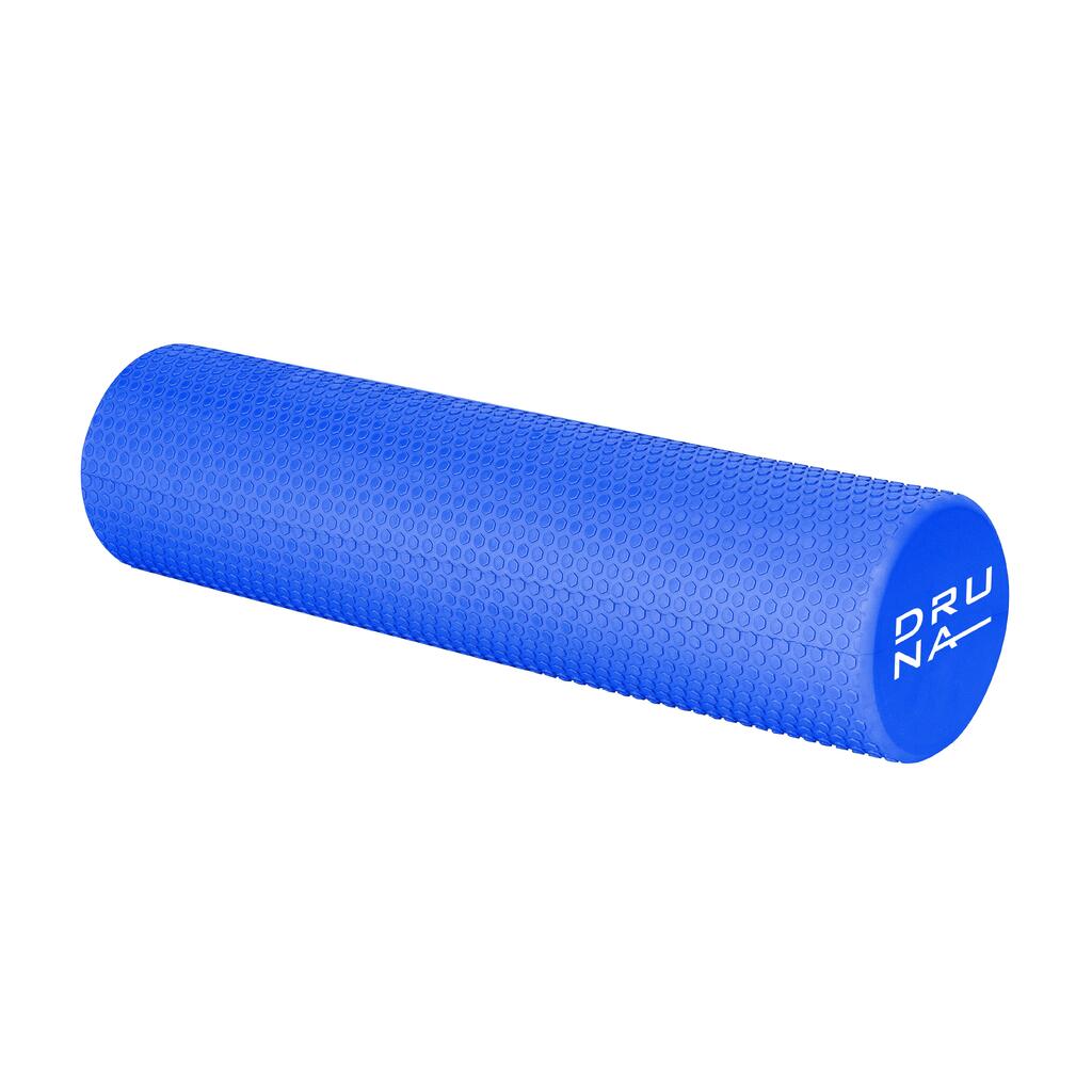 INDIGO Round Foam Roller for Massage & Yoga 60x15 cm