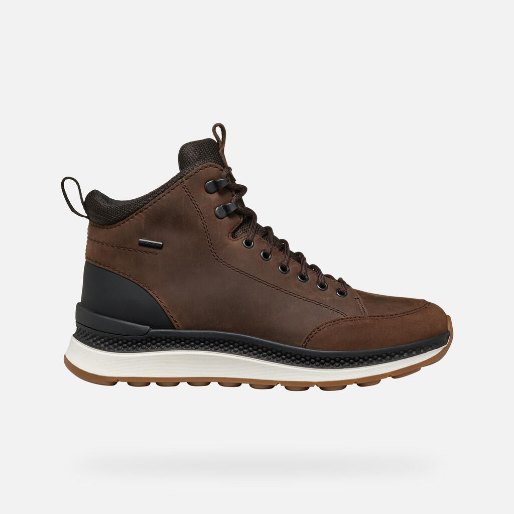 Bottes Homme U SPHERICA ACTIF X2 Brun Foncé/Noir 2/7