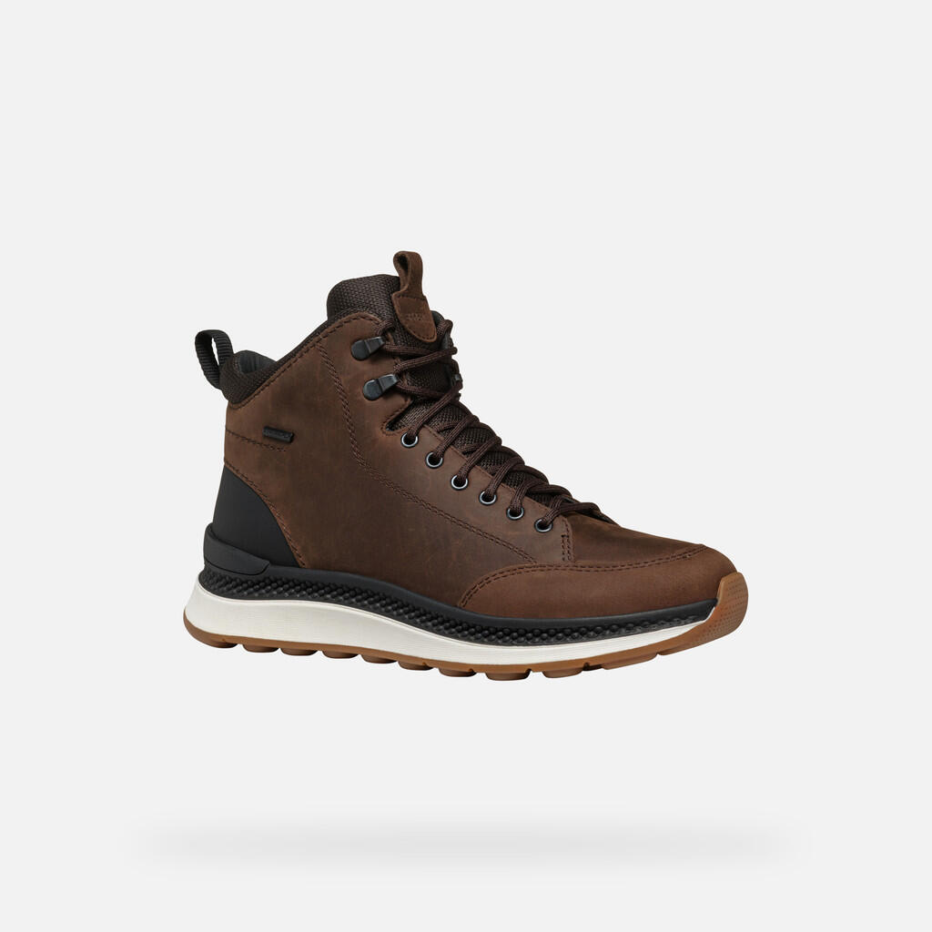 Bottes Homme U SPHERICA ACTIF X2 Brun Foncé/Noir 3/7